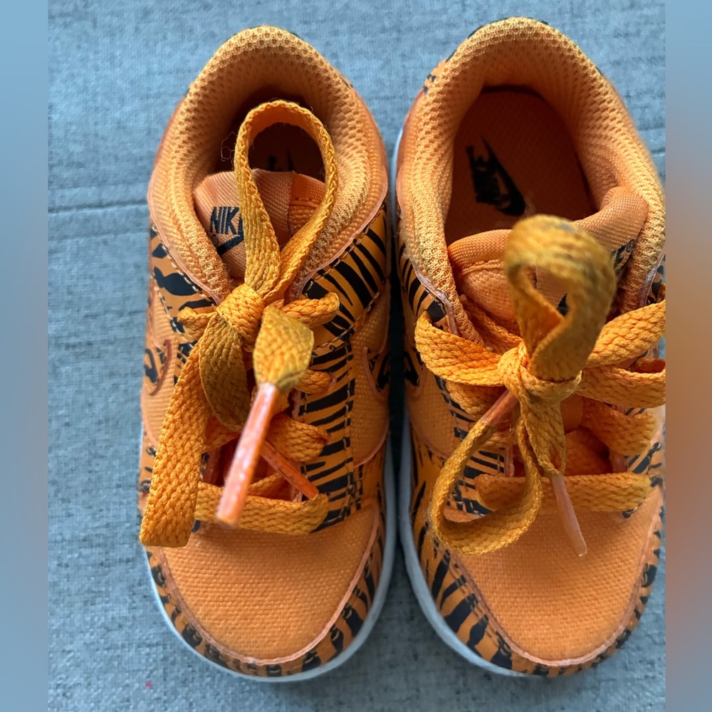 Kid's Nike Low Dunk Next Nature Tiger Stripes size 6 C - Picture 4 of 8